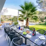 Stunning Villa Angeles With Private Pool And Ac Close To Sitges